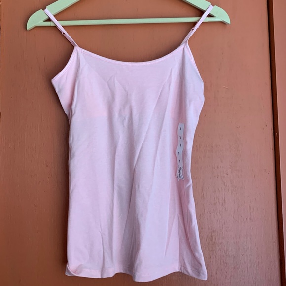 Striped button up with spaghetti strap camisole - Picture 3 of 3